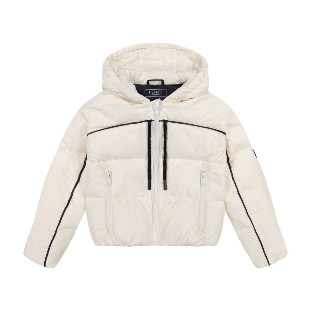 Denali Outerwear Piped Cream/Black Bomber