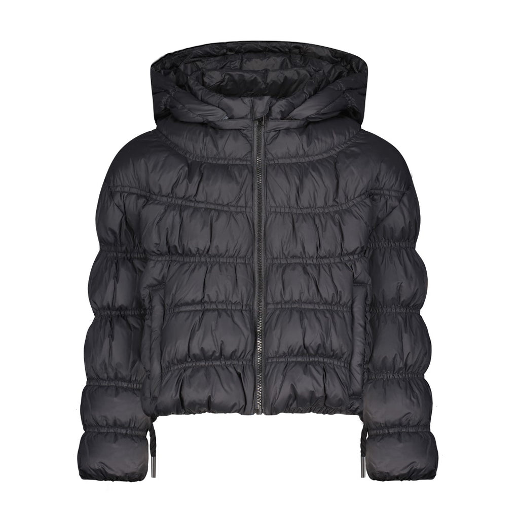 Denali Outerwear Gathered Teen Black Coat