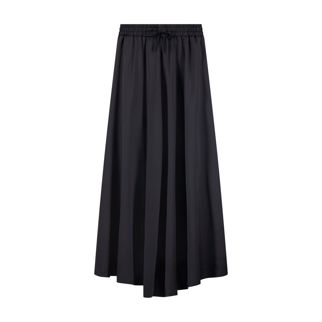 NdotM Maxi Silky Black Skirt