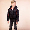 Denali Outerwear Piped Black/Red Bomber