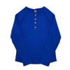 Siccinino Solid Grid Royal Blue Tshirt