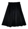 Sciacca Sunburst Pleat Black Skirt