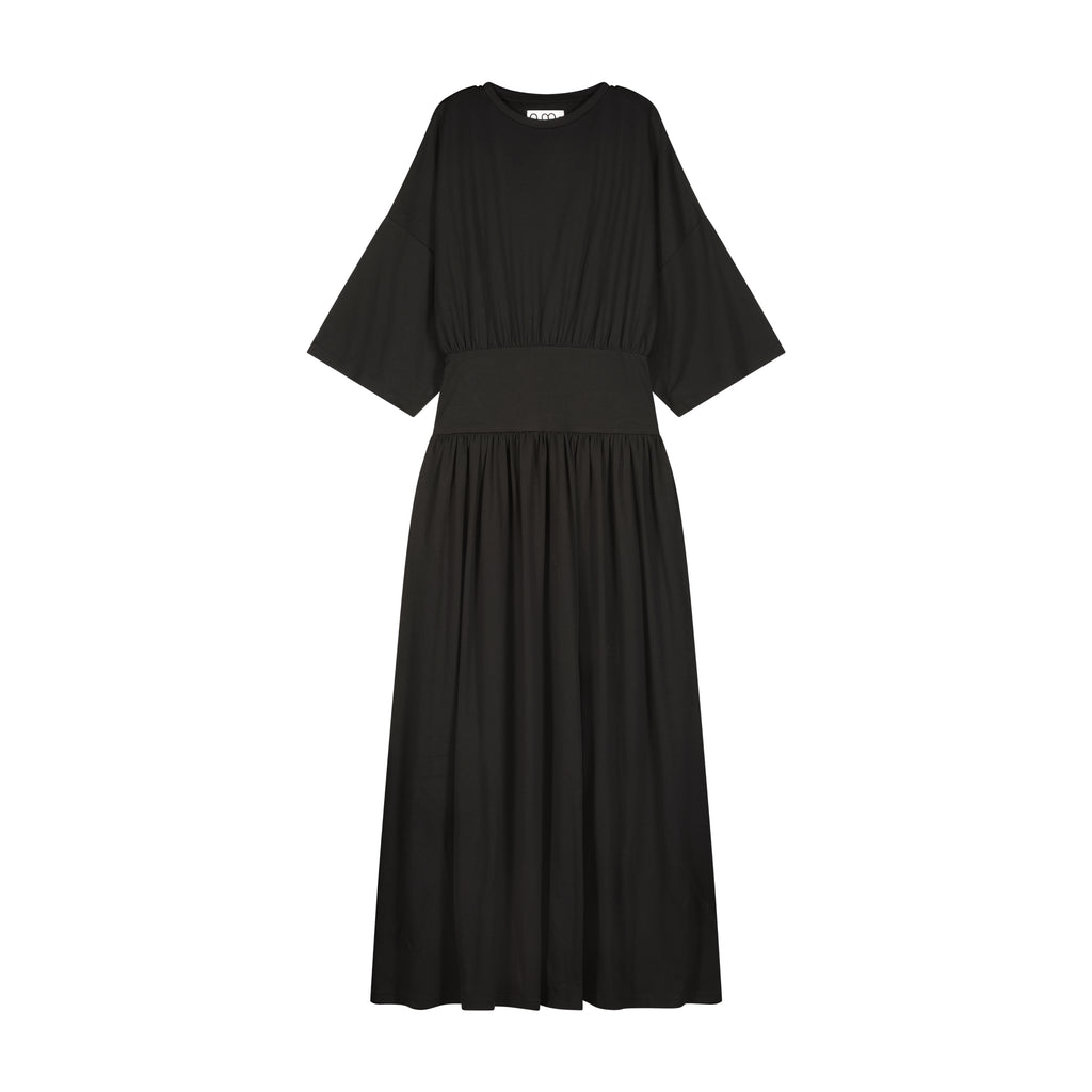 N.M Jersey Black Dress