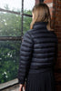 Ellabee Sephora Spring Down Matte Black Bomber