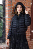 Ellabee Sephora Spring Down Matte Black Bomber