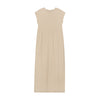 N.M V Neck Beige Maxi