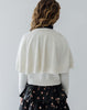 Petite Amalie Shawl Cream/Black Cardigan