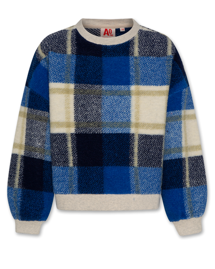 AO76 Violeta Blair Bright Blue Sweater