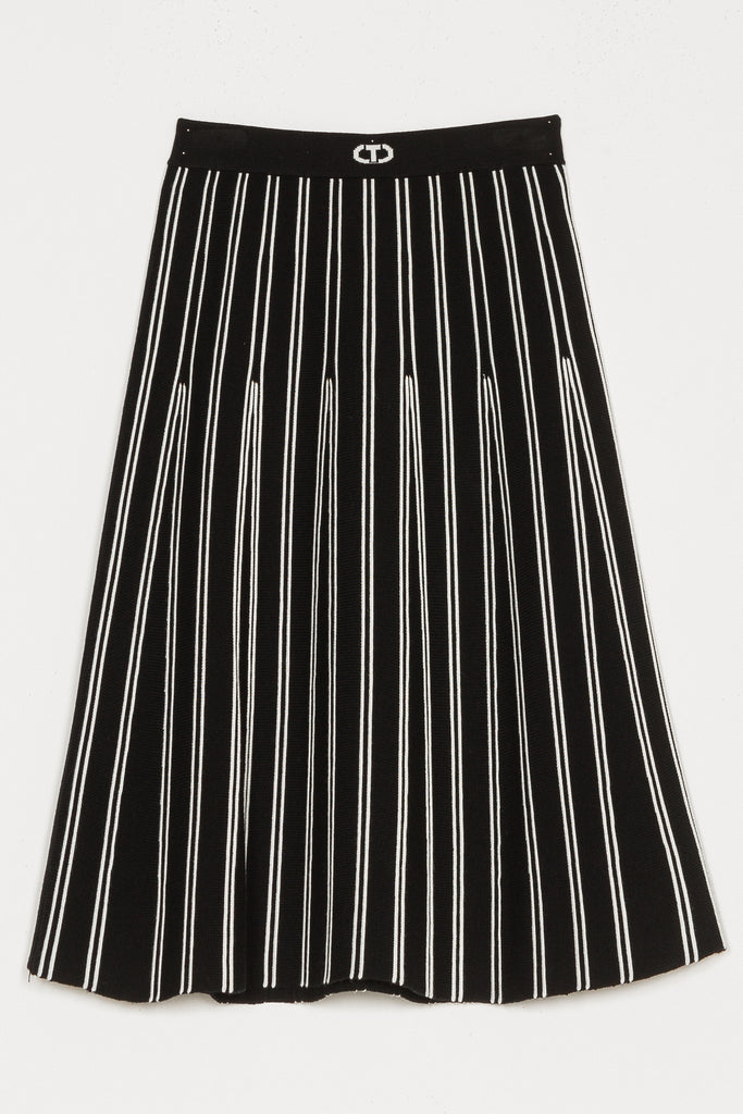 Twinset Black/White Skirt