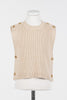 Twinset Knit Biscuit Vest
