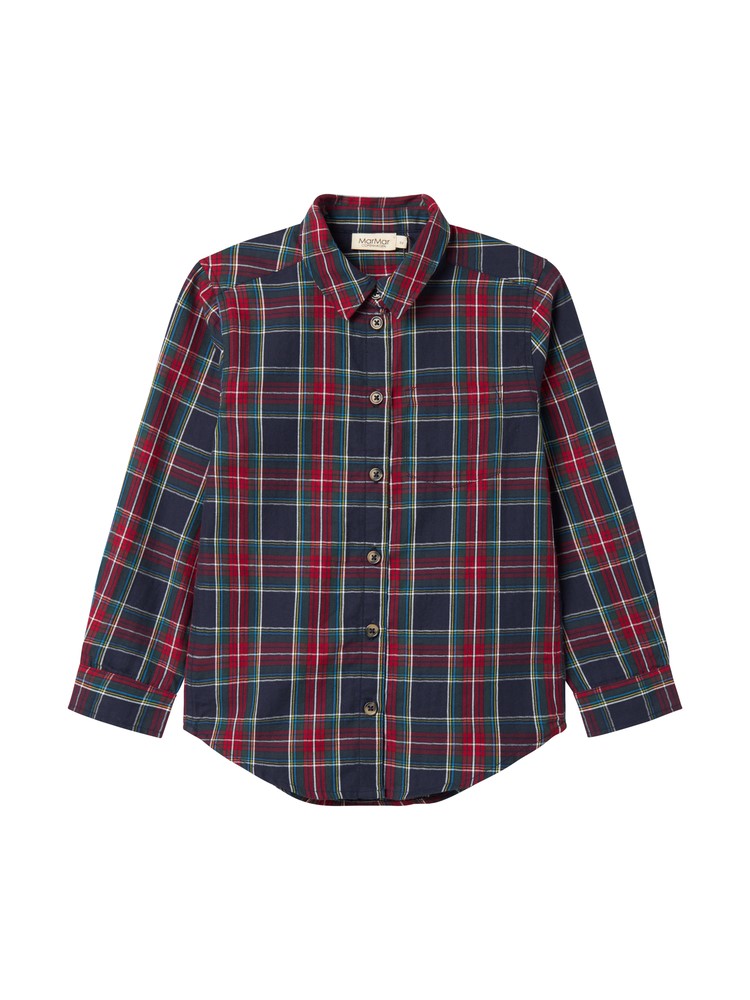 Marmar Tommy Pilot Navy Check Polo