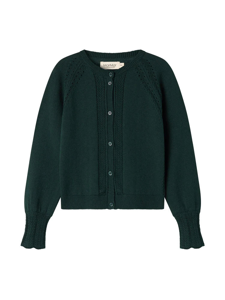 Marmar Tillie Dark Leaf Knit Cardigan