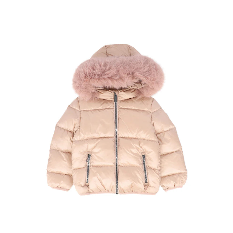 Colmar Baby Vintage Rose Jacket with Synthetic Detacheable Edge Hood