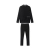 Ba & Na Boys Black Top with Grey Trim Set