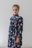 Steph the Label by Petit Amalie Lilac Floral Print Cord Dress