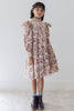 Steph the Label by Petit Amalie  Antique Floral Print Cord Dress
