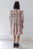 Steph the Label by Petit Amalie  Antique Floral Print Cord Dress