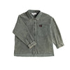 Birnham on the Sea Boys Corduroy Oversized Moss Green Shirt
