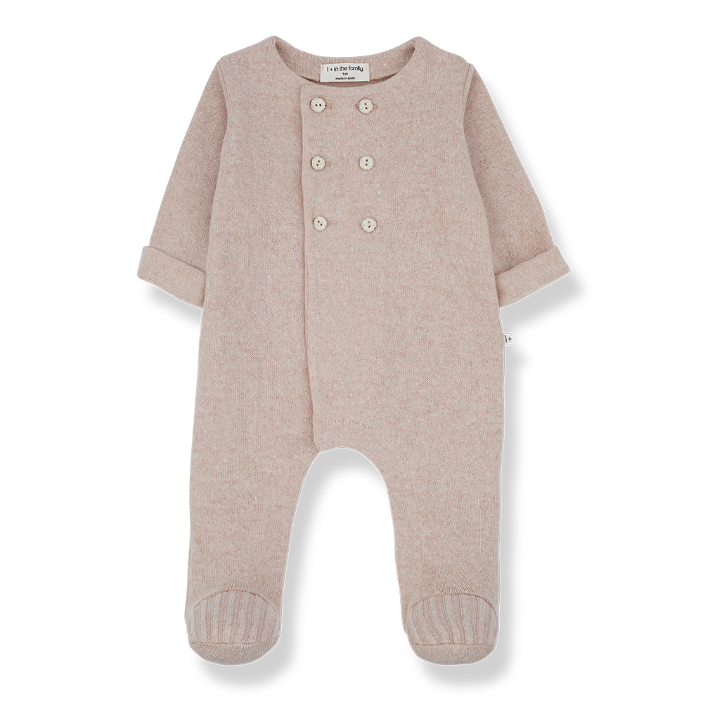 One more in the family w/feet nude jumpsuit