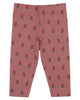 Emile et Ida Imprime Poppy Violine Leggings
