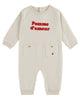 Emile et Ida Brodee Crème Jumpsuit