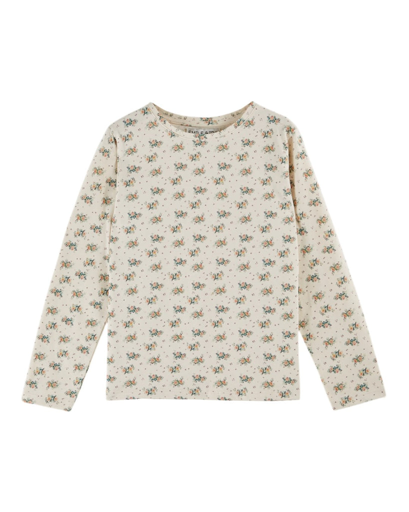 Emile et Ida Imprime All Over Parc Floral Tee Shirt