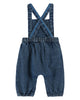 Emile et Ida Salopette Brodee Denim Jumpsuit