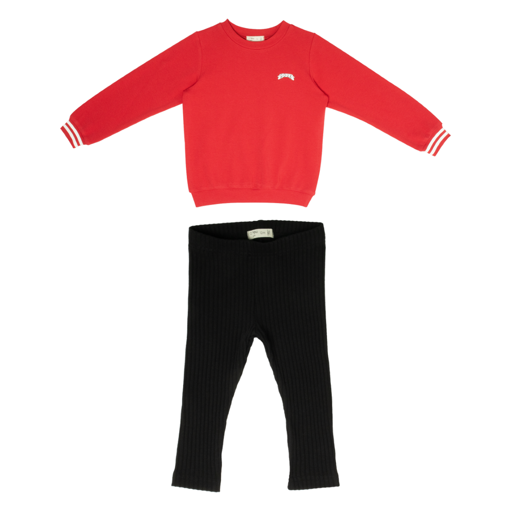 Crew Kids Doux Red Set