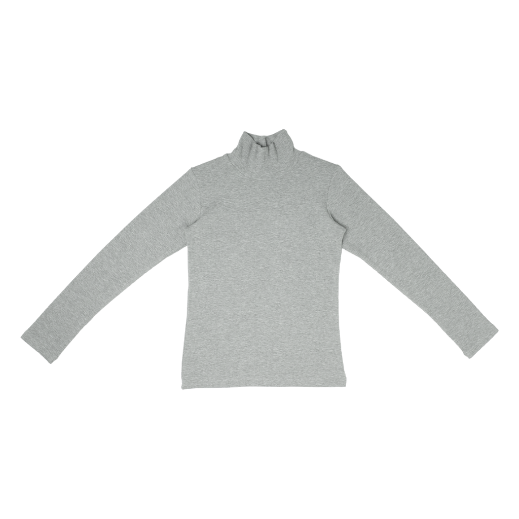 Crew Kids Basic Grey Turtleneck