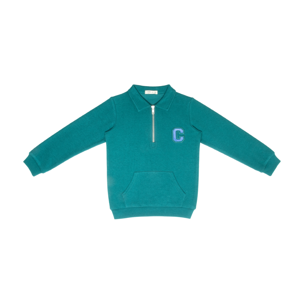 Crew Kids Benny Green Polo
