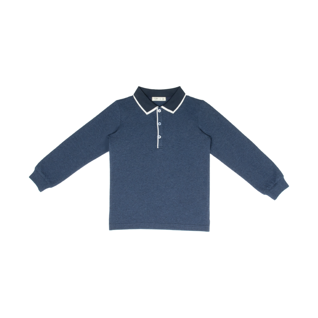 Crew Kids James Blue Polo