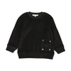 Ann of Nan Velour Boys Black Top