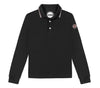 Colmar Long Sleeves Piquet Black Polo