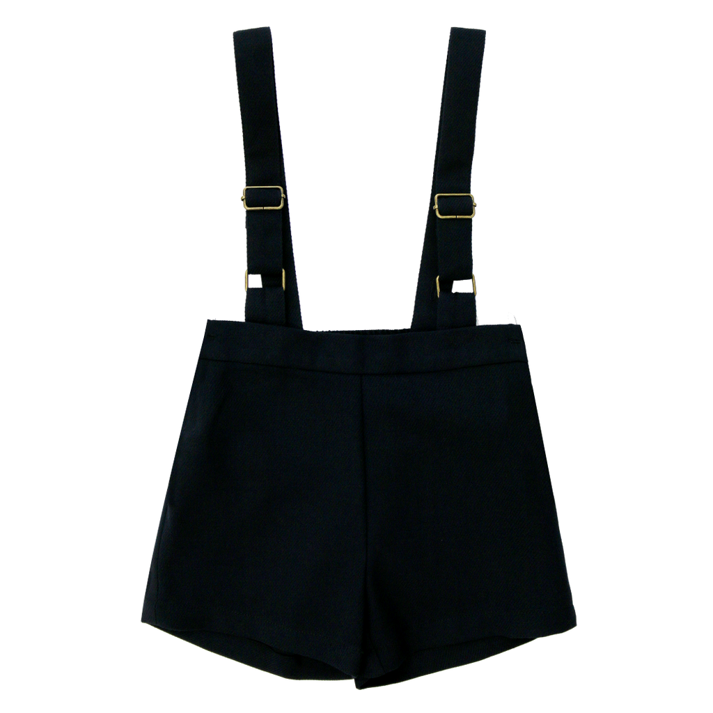 Coco Blanc Suspender Navy Shorts