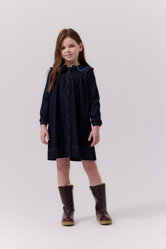 Cottier Jill Blue Dress