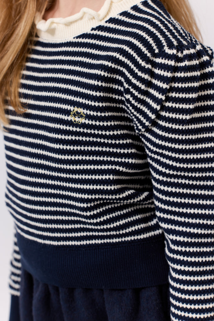 Cottier Clio Navy Sweater