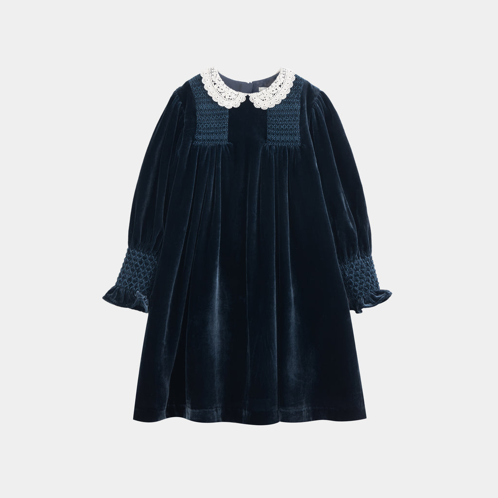 C'era Una Volta Lory Navy Blue Dress