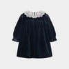 C'era Una Volta Martina Navy Blue Dress