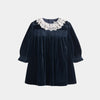 C'era Una Volta Martina Navy Blue Dress