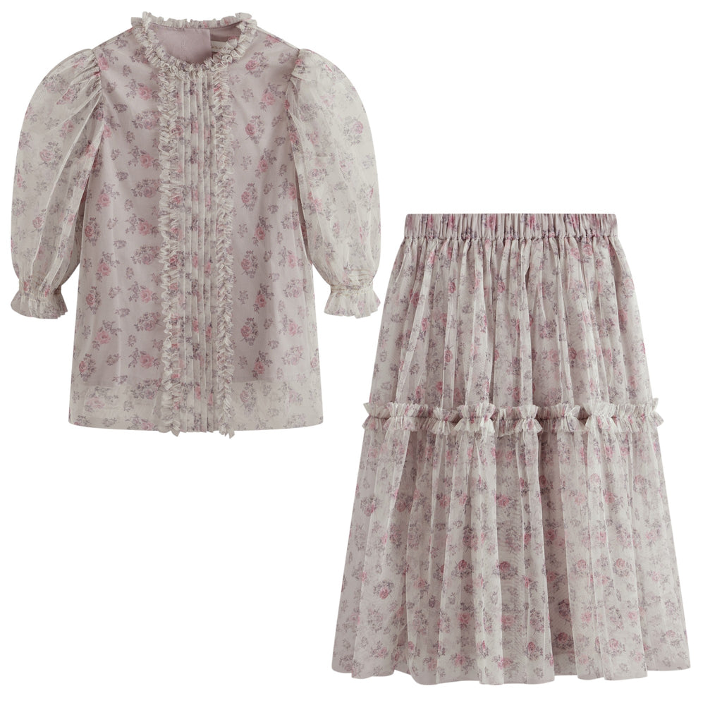 C'era Una Volta Kathia Pink Roses Set