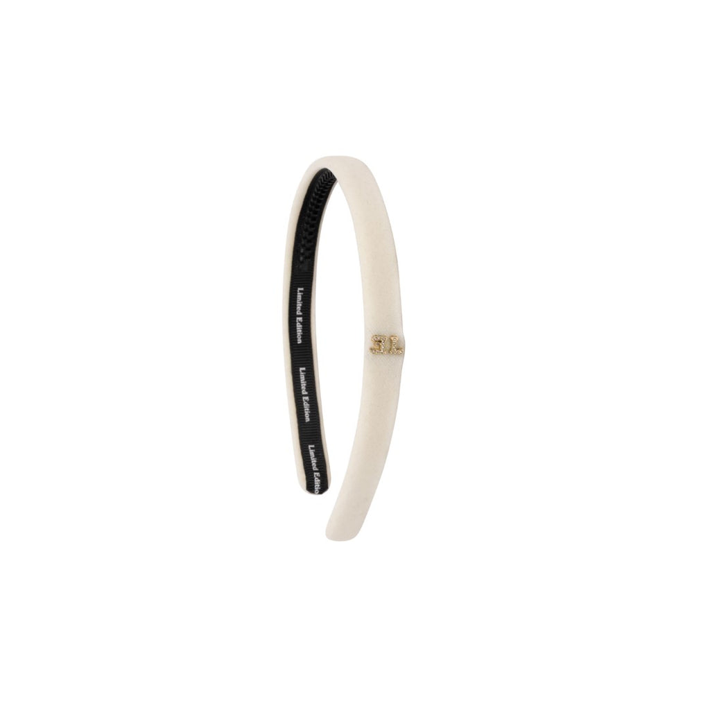 Limited Edition Classic Velvet Cream Headband *FINAL SALE*