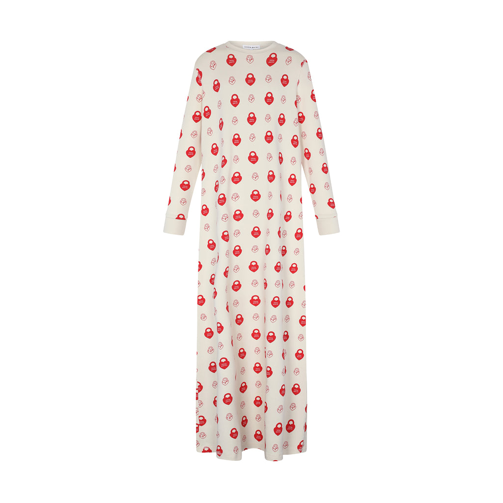 Little Parni Signature Red Nightgown FINAL SALE