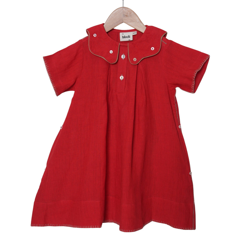 The Block Lab Marine Muse Red Dress