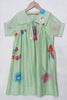The Block Lab Blooming Beauty Sea Green Dress