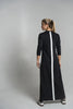 Teen Boss Maxi Black Robe with White Strip