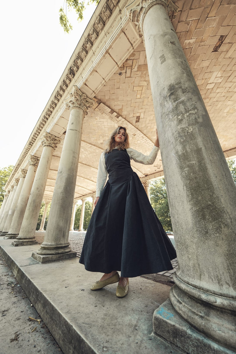 Soir Liliane Black Dress