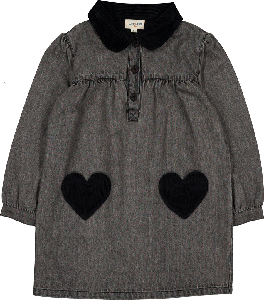 Louis Louise Belinda Grey Dress