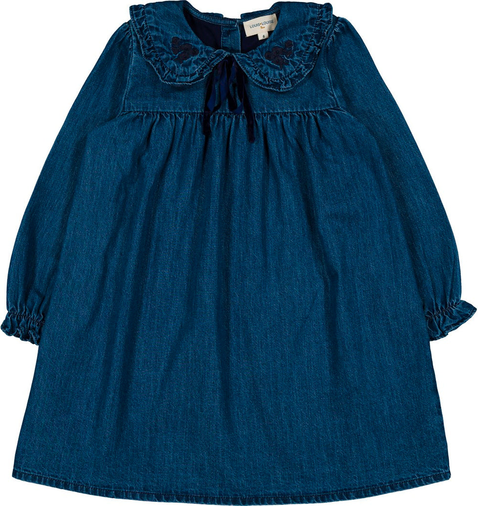 Louis Louise Benjamina Dark Blue Dress
