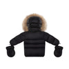 Ellabee Bella Enfant Fur Down Black Raccoon Jacket