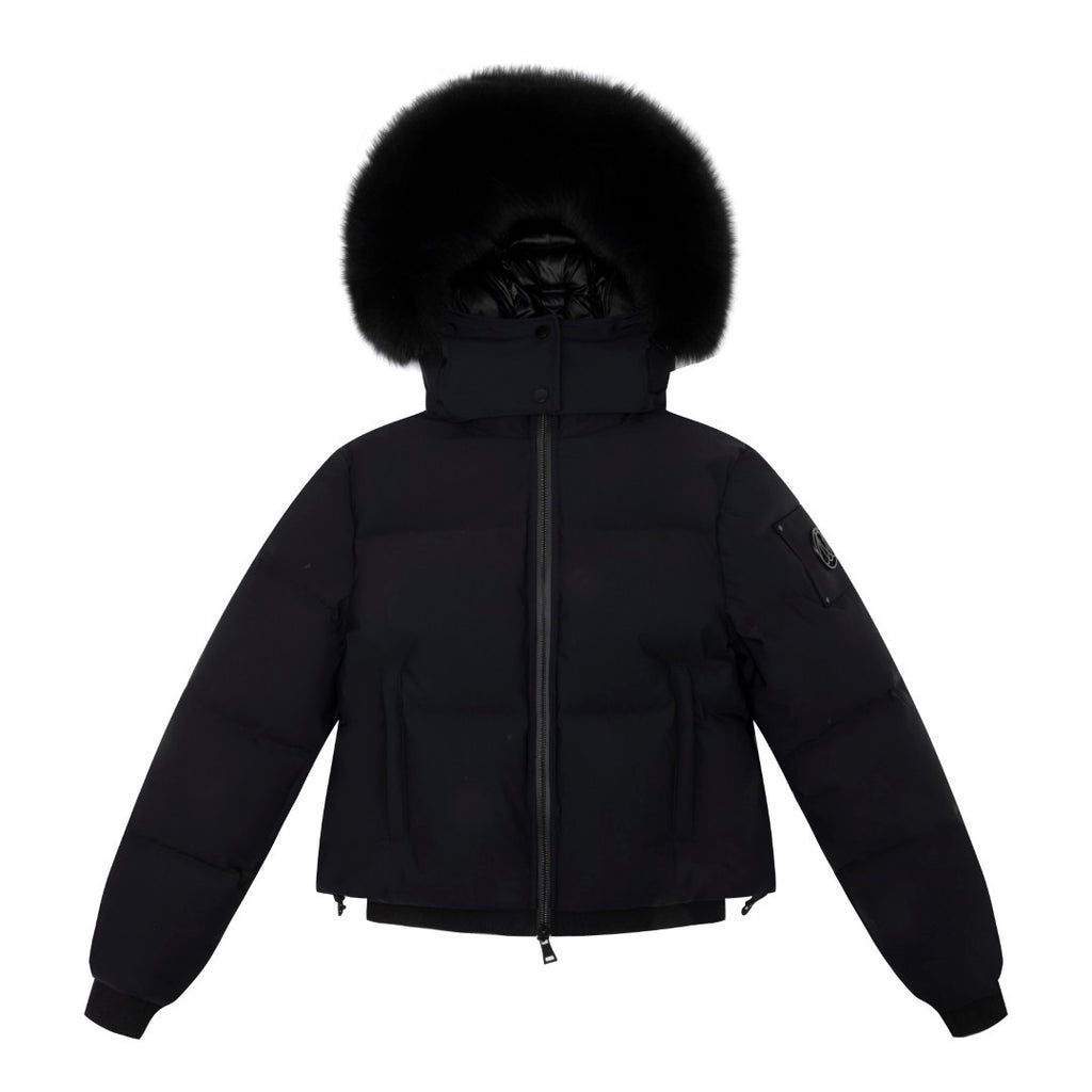 Ellabee Valentine Premium Black Fox Bomber